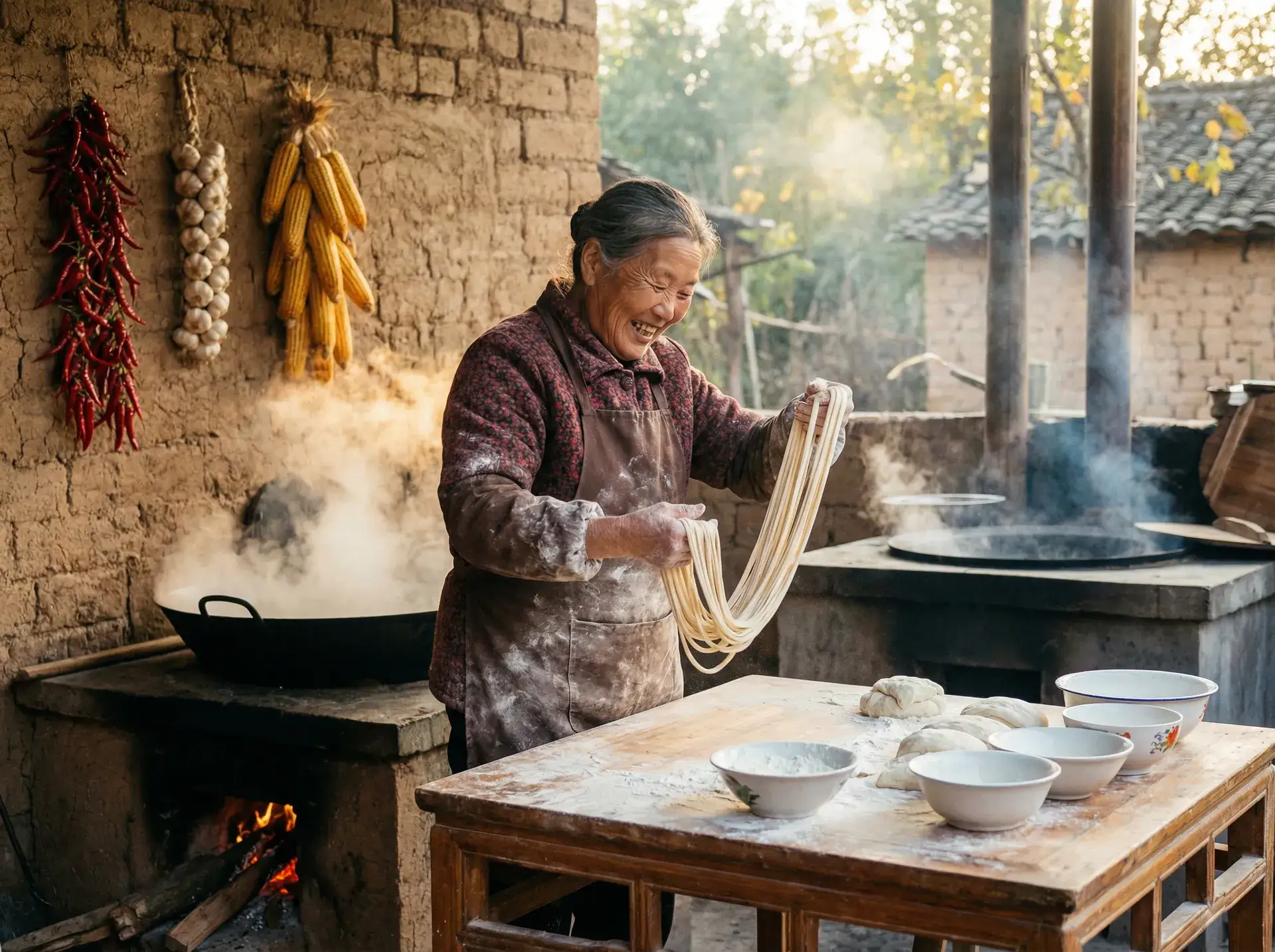 农家大嫂手擀面 - 渡濑晶下载 乡村美食